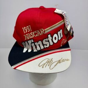 Vintage NASCAR 1997 Winston Cup Champion Jeff Gordon Racing Cap One Size Hat NWT